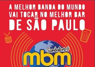 Patio SP recebe: Melhor Banda Do Mundo !