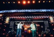 Estreia de “As Vozes” em Recife mostra a força do encontro entre Péricles e Ferrugem