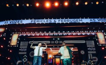 Estreia de “As Vozes” em Recife mostra a força do encontro entre Péricles e Ferrugem